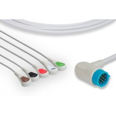11110-000066, Medtronic/Physio Control compatible direct-connect ECG cable