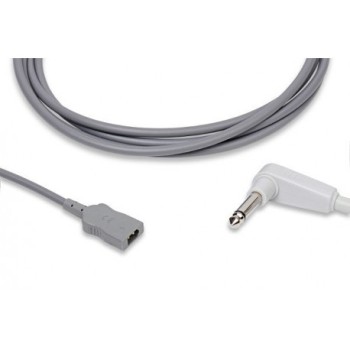 502-0400 comp temp adapter w/90° rectangular dual pin connector for Covidien Nellcor