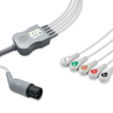 AAMI One-Piece ECG Cable