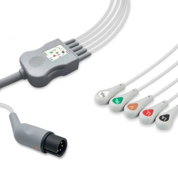 AAMI One-Piece ECG Cable