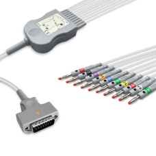 GE Healthcare One-Piece ECG Cable 2104727-001