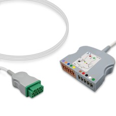 Marquette ECG Trunk Cable 2106308-001, 2106308-002