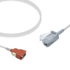 Masimo SpO2 Adapter Cable 2055 (Red LNC-4)