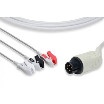AAMI 11' compatible Direct-Connect ECG cable
