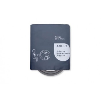 Adult Dual Tube Hose, Reusable NIBP Cuff