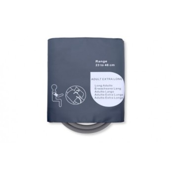 Adult Extra Long, Double Hose, Reusable NIBP Cuff