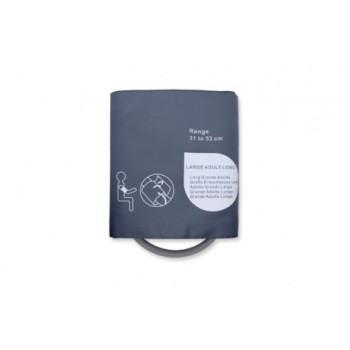 Adult Single Hose, Large, Reusable NIBP Cuff