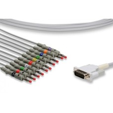 M2461A, Philips compatible direct-connect EKG cable